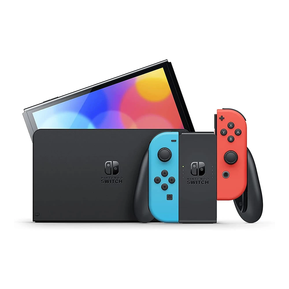 Console Nintendo Switch Oled Neon Red/Blue - Americano