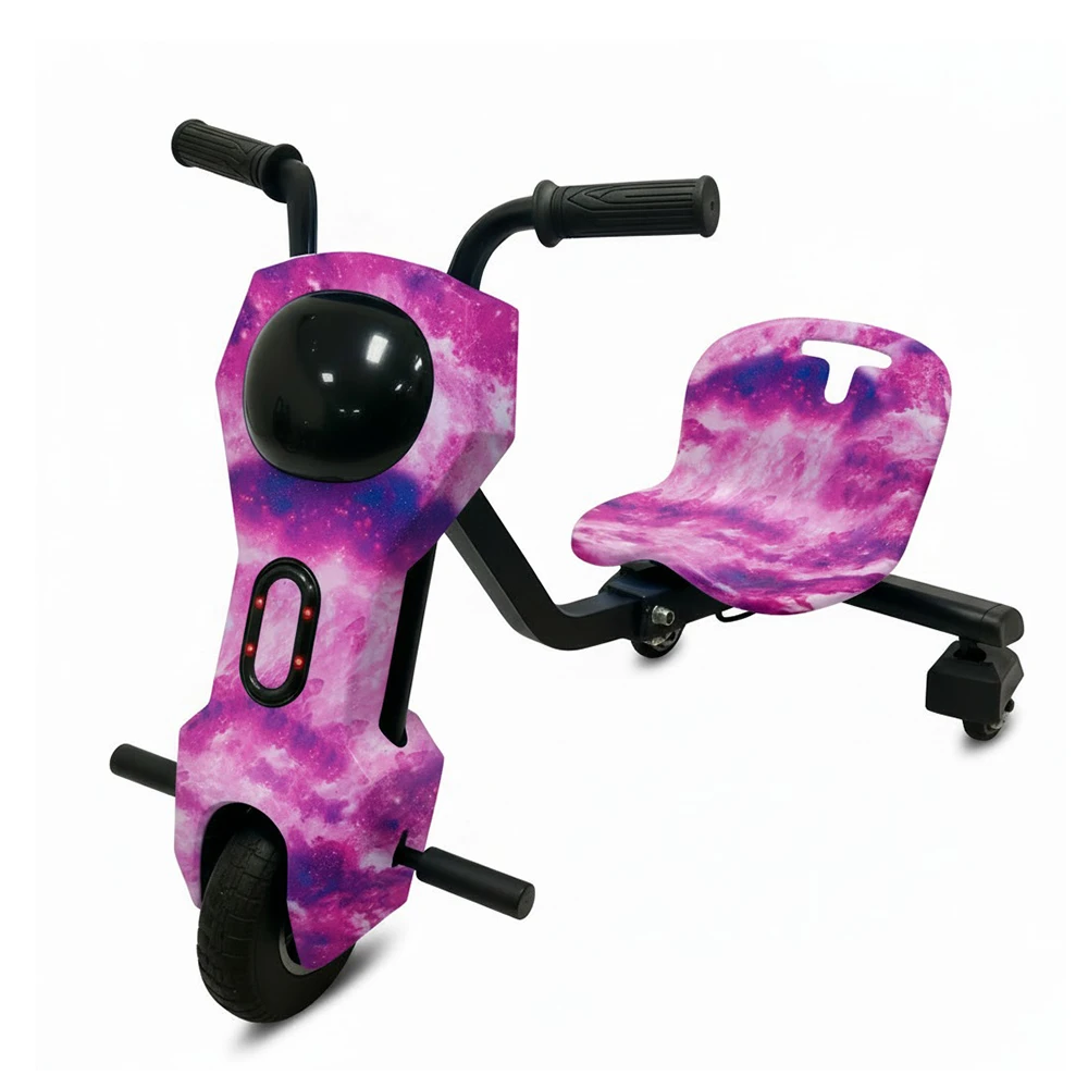 AURORA LILAS SMART WHEEL TRICICLO ELÉTRICO 8.5 SM02 COM BLUETOOTH E LUZES