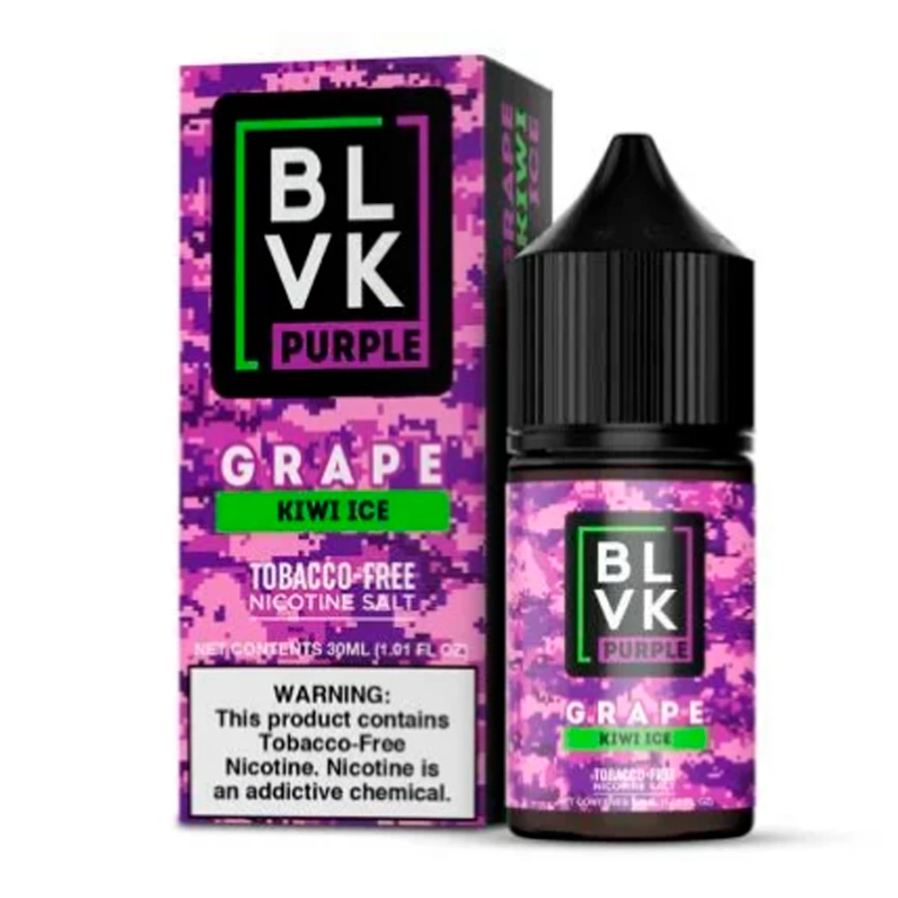 Grape Kiwi Blvk Nic-Salt Purple 35Mg