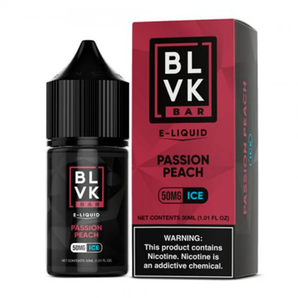 Passion Peach Blvk Nic-Salt Bar 35Mg