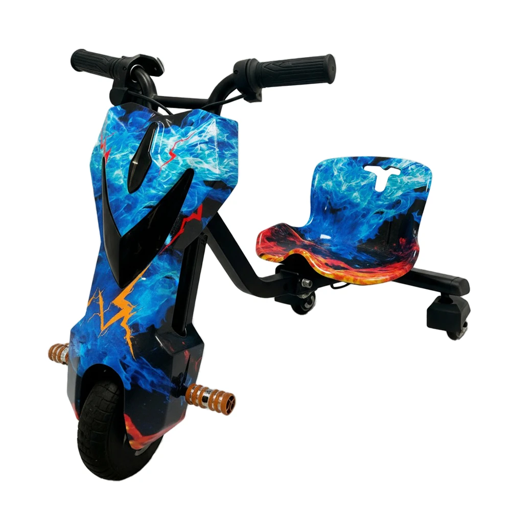 GELO/FOGO SMART WHEEL TRICICLO ELÉTRICO 8.5 COM BLUETOOTH E LUZES