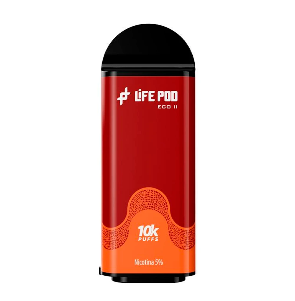 Strong Apple Life Pod Eco Ii 10000 Puffs Vaporizador Descartável