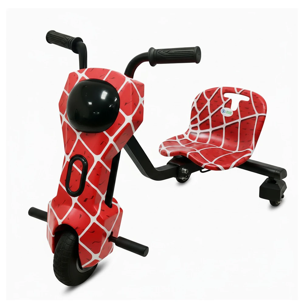 SPIDER RED SMART WHEEL TRICICLO ELÉTRICO 8.5 SM02 COM BLUETOOTH E LUZES