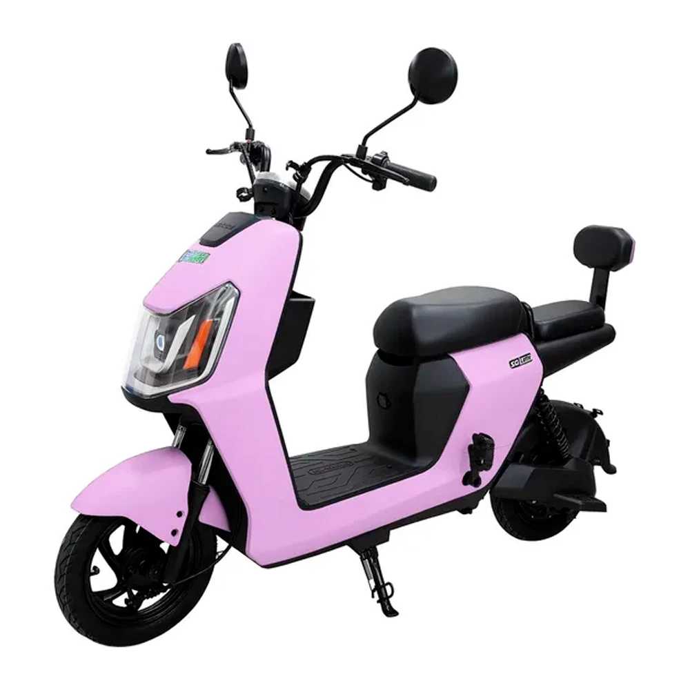 MOTO ELÉTRICA LATTLE SMART WHEEL 48V 12AH 500W 32KM/H C/ CAPACETE PURPLE