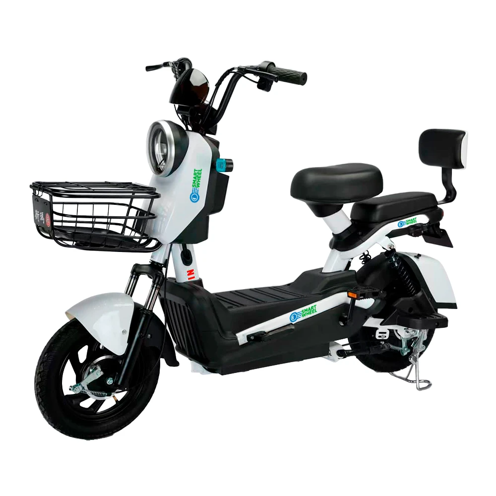 MOTO ELÉTRICA AUTOPROPELIDO IBIKE – BRANCO – SMART WHEEL | 500W 48V 21AH