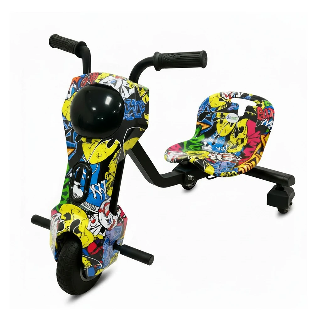 HIP-HOP SMART WHEEL TRICICLO ELÉTRICO 8.5 SM02 COM BLUETOOTH E LUZES