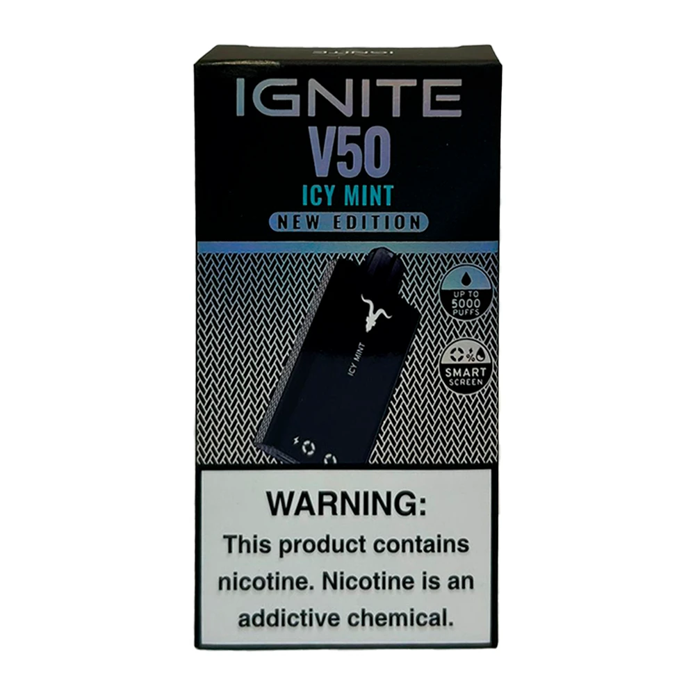 Icy Mint Ignite V50 New Edition 5000Puffs Pod Descartável