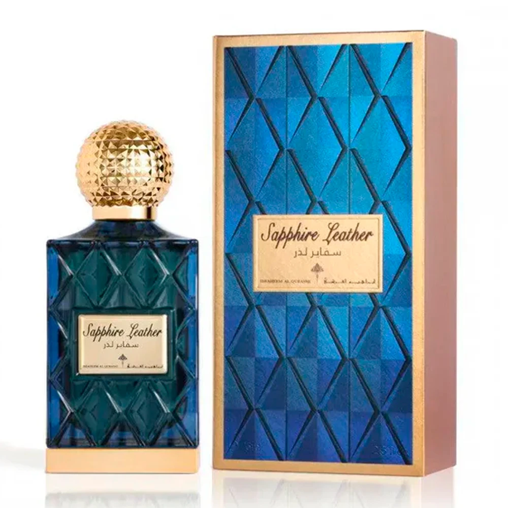 Sapphire Leather Ibraheem Alqurashi Extrait de Parfum 75Ml Unissex