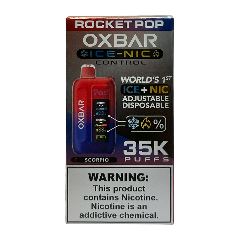 Rocket Pop - Oxbar - Icenic - 35000 Puffs - Pod Descartável